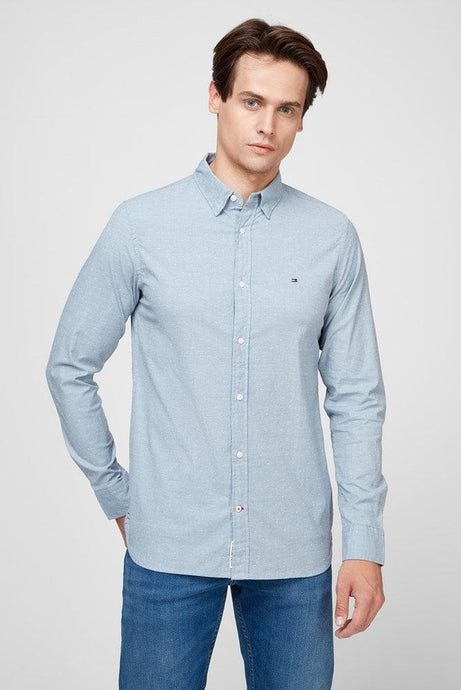 Tommy Hilfiger Mens The Flex Dobby Slim Fit