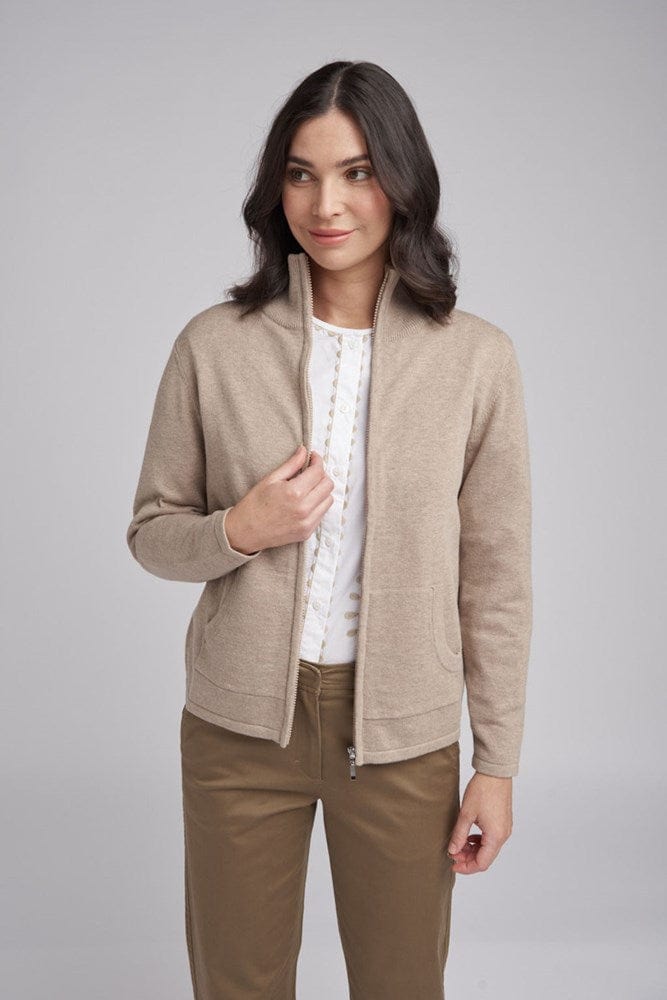 Load image into Gallery viewer, Goondiwindi Cotton Womens Zip Knit Cardigan
