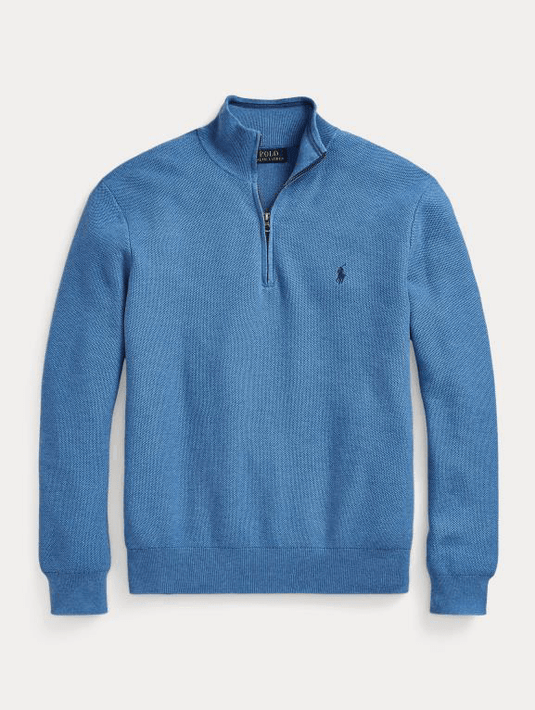 Ralph lauren quarter zip sweater mens Outlet