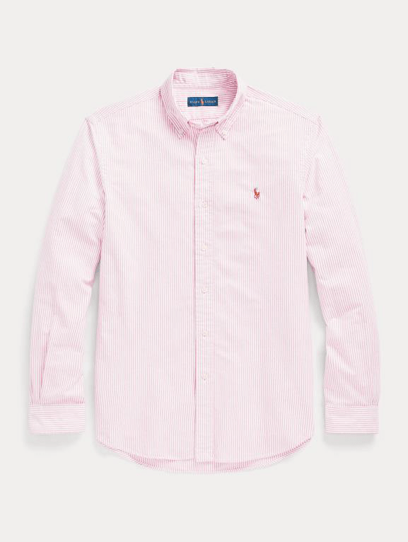 Load image into Gallery viewer, Ralph Lauren Mens Custom Fit Striped Oxford Shirt
