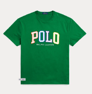 Ralph Lauren Mens Classic Fit Logo Jersey T-Shirt - Athletic Green