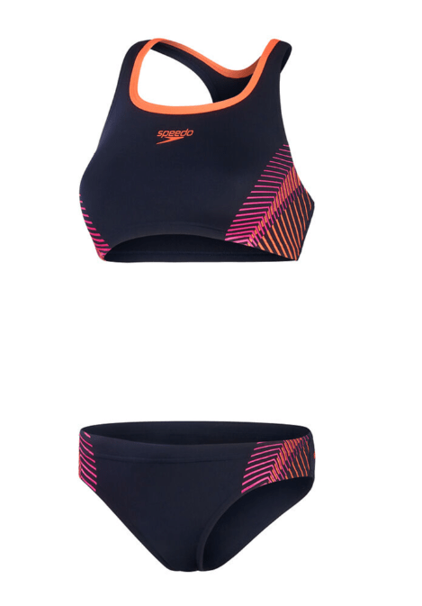 Speedo Womens Placement Two Piece