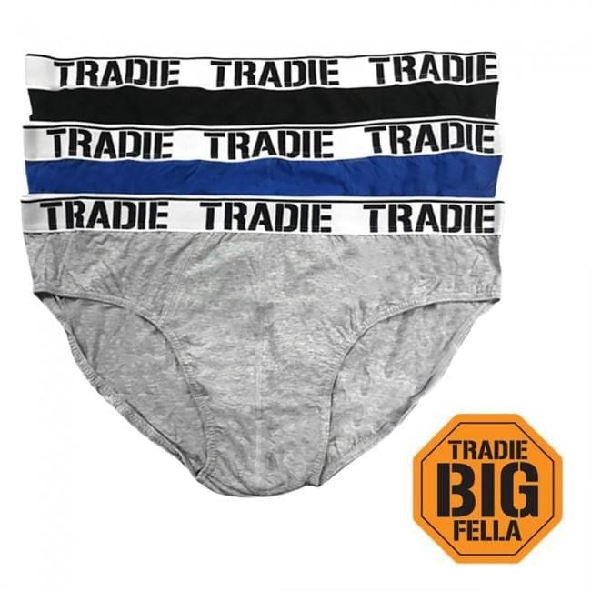 Load image into Gallery viewer, Tradies Big Fella 3 Pack Brief - King Size
