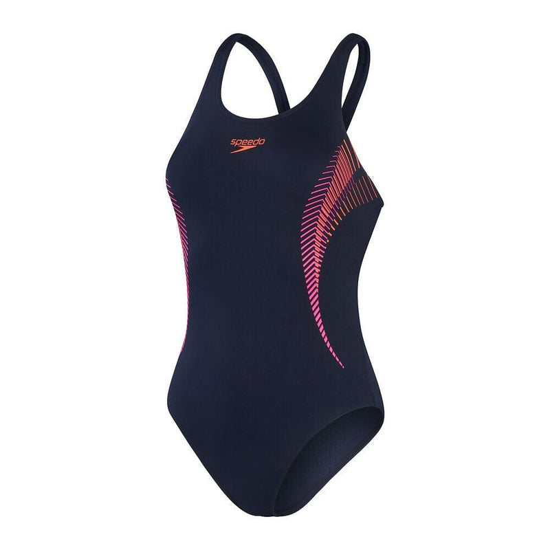 Load image into Gallery viewer, Speedo Womens Plus Size Placement Medalist One Piece
