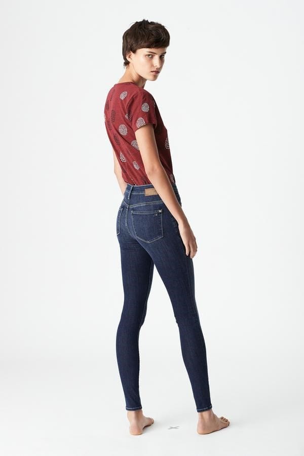 Load image into Gallery viewer, Mavi Alissa High Rise Super Skinny Dark Supersoft Jean

