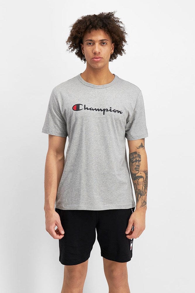 Load image into Gallery viewer, Champion Mens Script SS Tee
