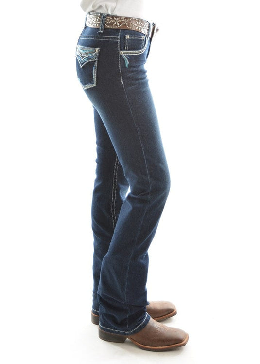 Pure Western Women's Alice Relaxed Rider Jean