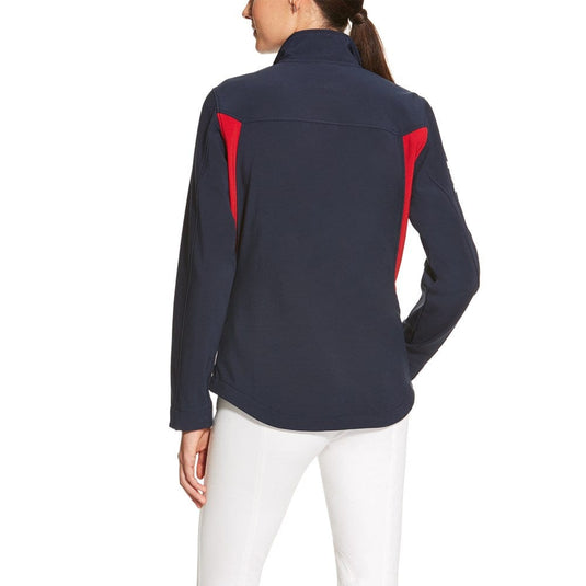 Ariat Womens Navy New Team Softshell Jacket