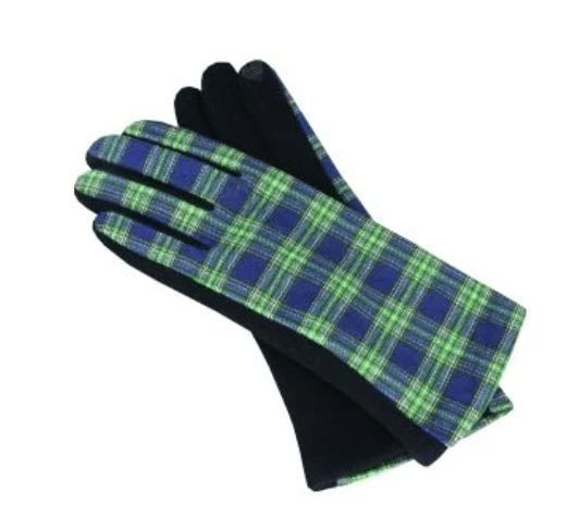 Avenel Womens Polyester Stretch Tartan Glove