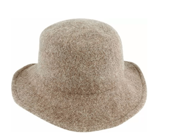 Load image into Gallery viewer, Avenel Hats Womens Boiled Wool Small Brim Hat
