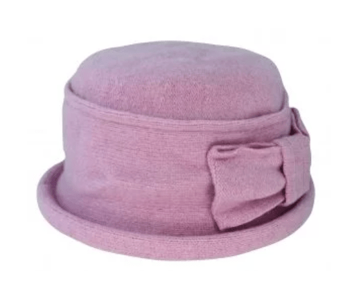 Avenel Hats Womens Wool Bow Pull On With Hooped Brim