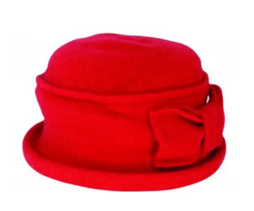 Load image into Gallery viewer, Avenel Hats Womens Wool Bow Pull On With Hooped Brim
