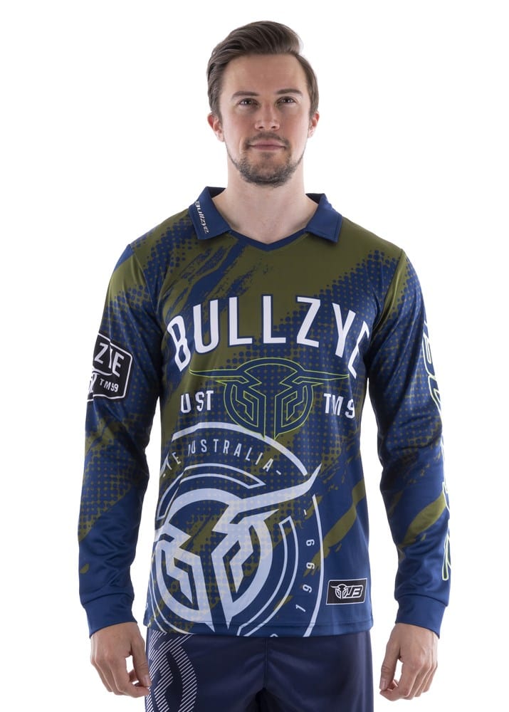 Load image into Gallery viewer, Bullzye Mens Prime Long Sleeve Tee
