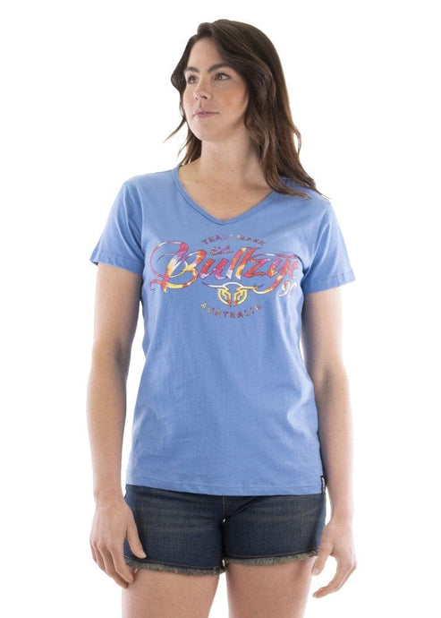 Bullzye Womens Sunset Short Sleeve Tee