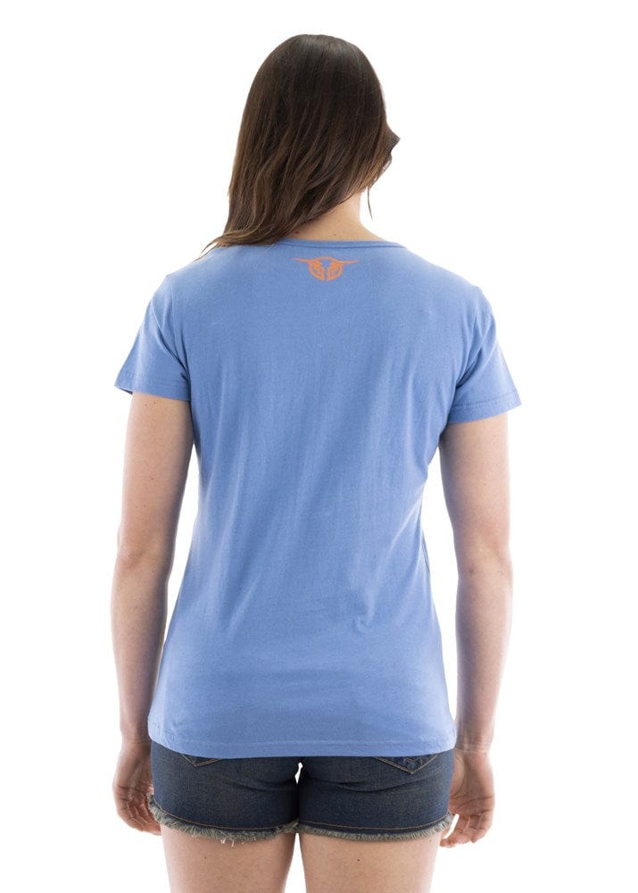 Load image into Gallery viewer, Bullzye Womens Sunset Short Sleeve Tee
