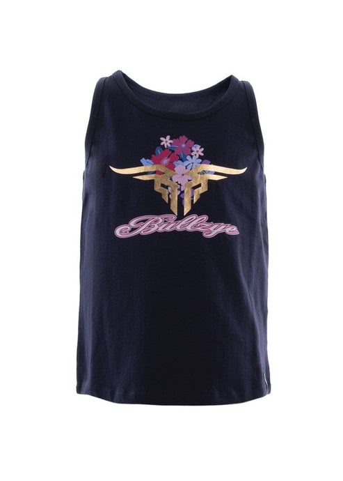 Bullzye Girls Bloom Singlet