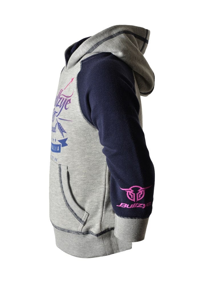 Load image into Gallery viewer, Bullzye Girls Cross Arrow Pullover Hoodie
