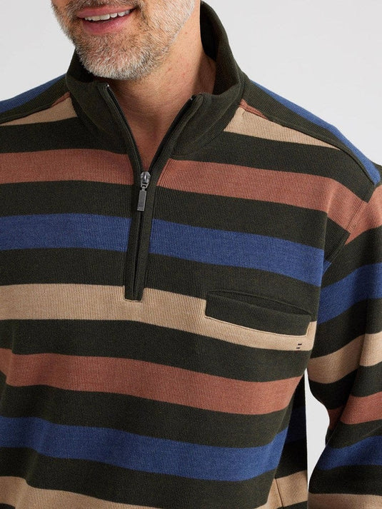 Breakaway Mens Access French Rib Half Zip (Large Size)