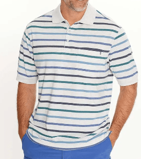 Load image into Gallery viewer, Breakaway Mens Ozi Kinnersly Polo - 5XL-9XL
