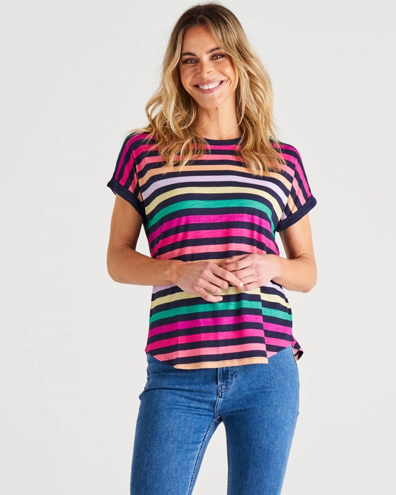 Load image into Gallery viewer, Betty Basics Hailey Short Sleeve Tee
