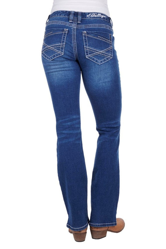 Bullzye Womens Dahlia Boot Cut Jeans