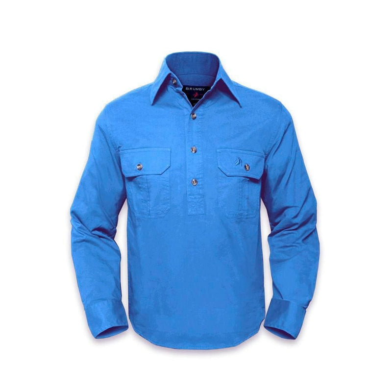 Load image into Gallery viewer, Brumby Closed Front Work Shirt
