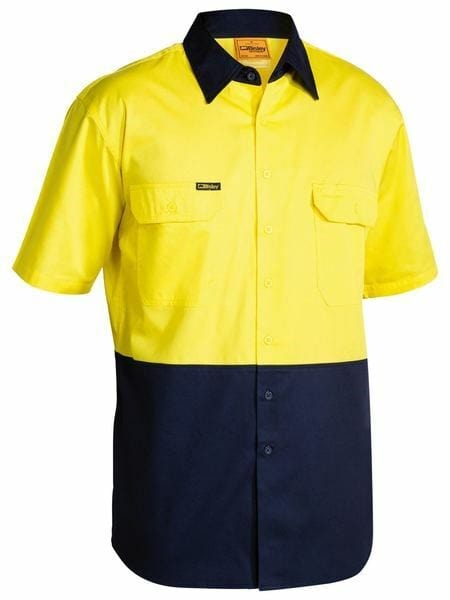 Load image into Gallery viewer, Bisley 2 Tone Cool Lightweight Drill Shirt - Short Sleeve
