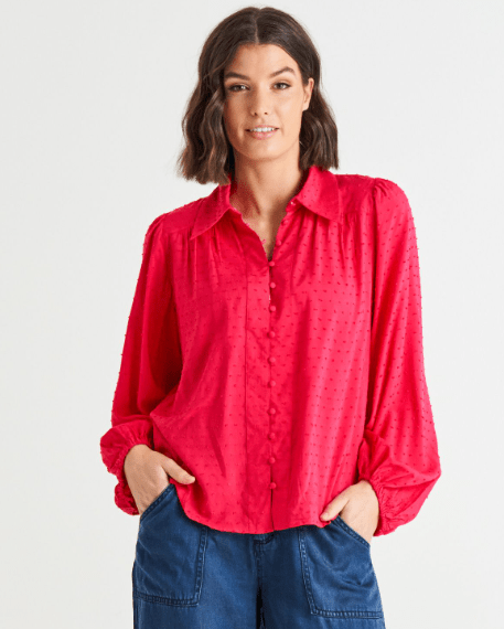 Load image into Gallery viewer, Betty Basics Womens Sinead Shirt
