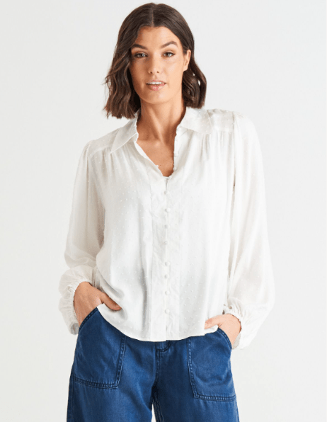 Load image into Gallery viewer, Betty Basics Womens Sinead Shirt
