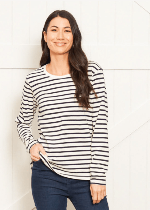 Load image into Gallery viewer, Betty Basics Womens Sydney Long Sleeve Top
