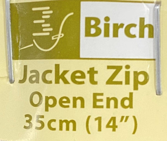 Jacket Zip Open End 35cm