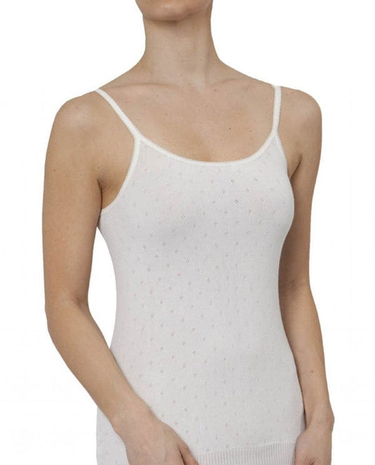 Traditional Thermal RTR Side Seam Free Cami - Ivory – Baselayers