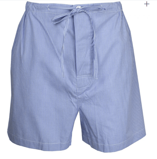 Contare Mens Yarn Dye Cotton - Short Leg Pyjama Set