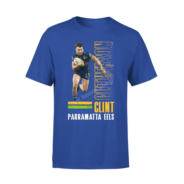 NRL Paramount Eels Players Tee - Clint Gutherson