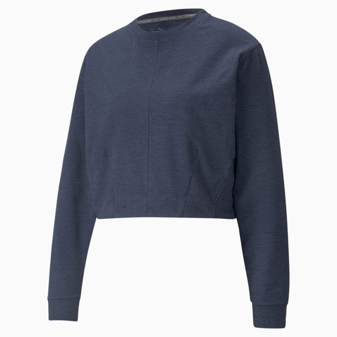 Puma Womens Train Cloudspun Crew Sweatshirt