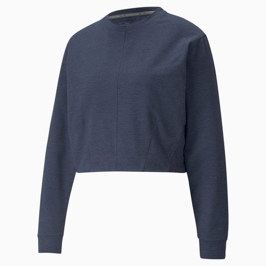 Puma Womens Train Cloudspun Crew Sweatshirt
