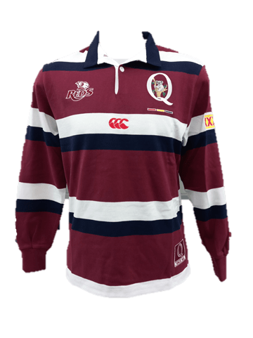 Load image into Gallery viewer, Canterbury Mens QLD Reds Retro Jersey
