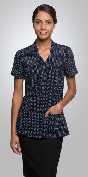 City Collection Stretch Spot Tunic
