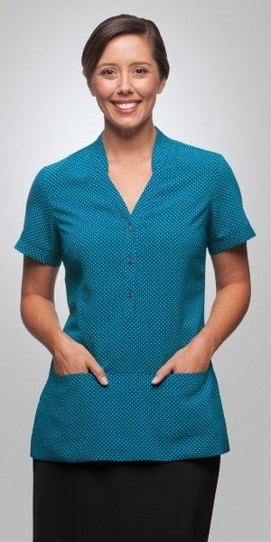 Load image into Gallery viewer, City Collection Stretch Spot Tunic
