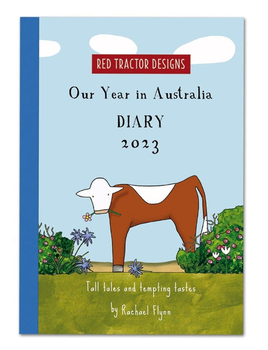 Red Tractor 2023 Diary - A5 Page To A Day