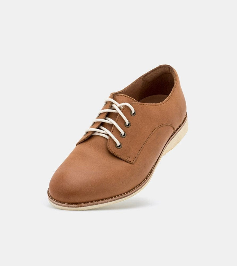 Load image into Gallery viewer, Rollie Womens Derby Cognac Shoes
