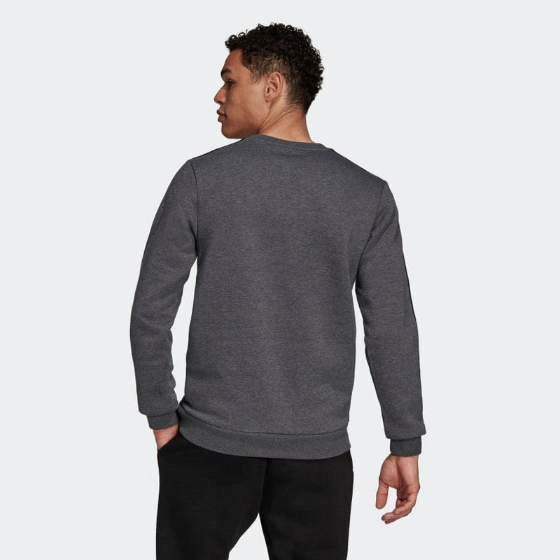 Load image into Gallery viewer, Adidas Mens Essentials Fleece - Dark Grey Heather / Black
