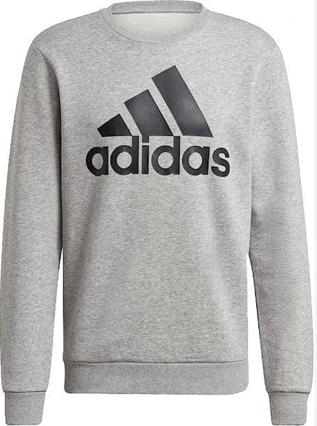 Adidas Mens Essentials Big Logo Crew Sweatshirt