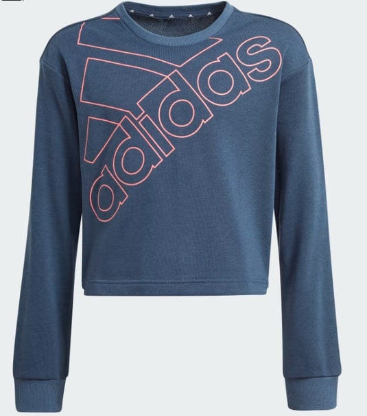 Adidas Girls Essentials Logo Sweatshirt