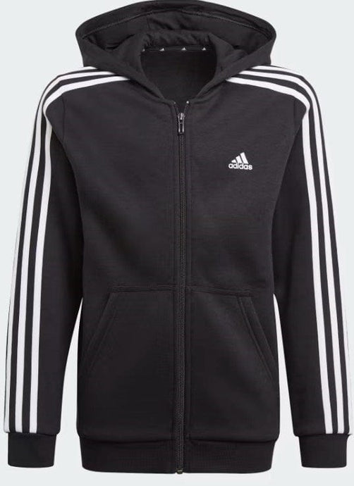 Adidas Boys Essentials 3-Stripe Hoodie