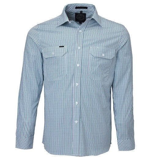 Ritemate Pilbara Mens Long Sleeve Shirt Dual Pocket