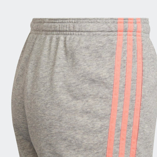 Adidas Girls 3-Stripes Shorts