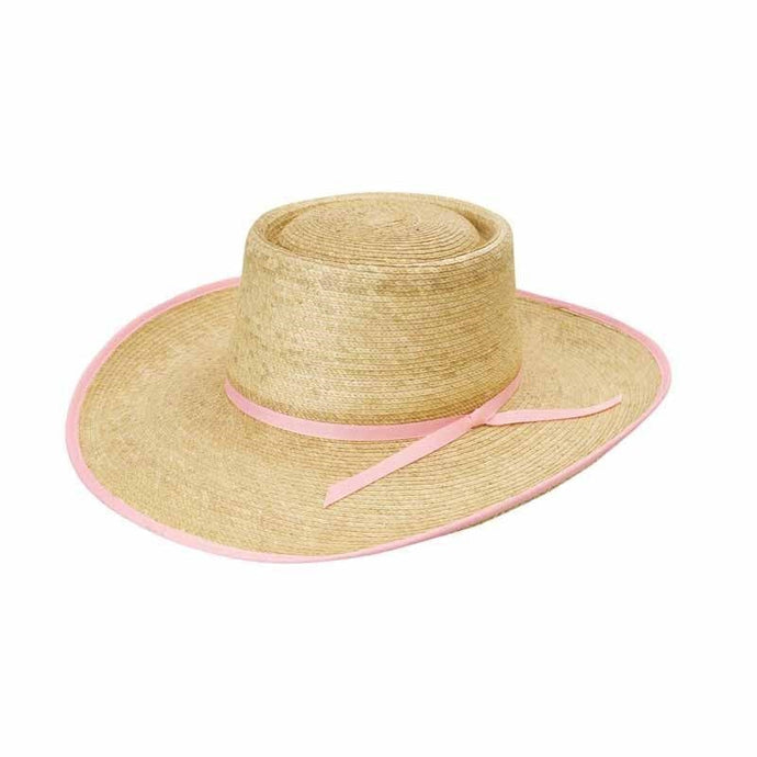 Sunbody Reata III Brim Oak Hat Bounded Edge (Light Pink)