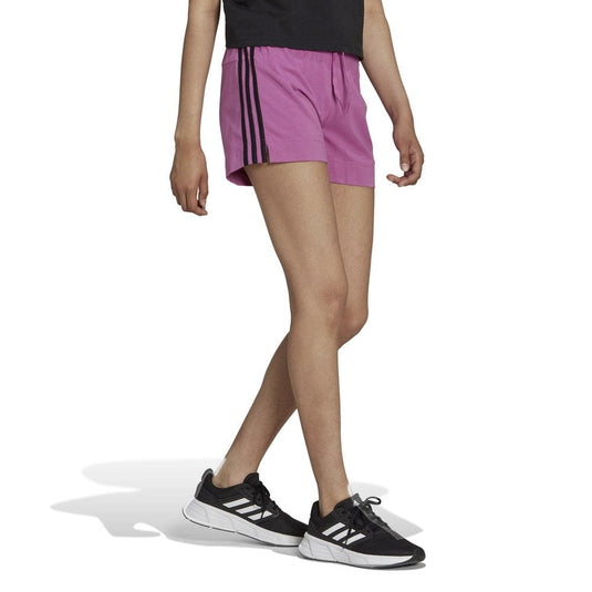 Adidas Womens Essentials Slim 3 Stripe Short
