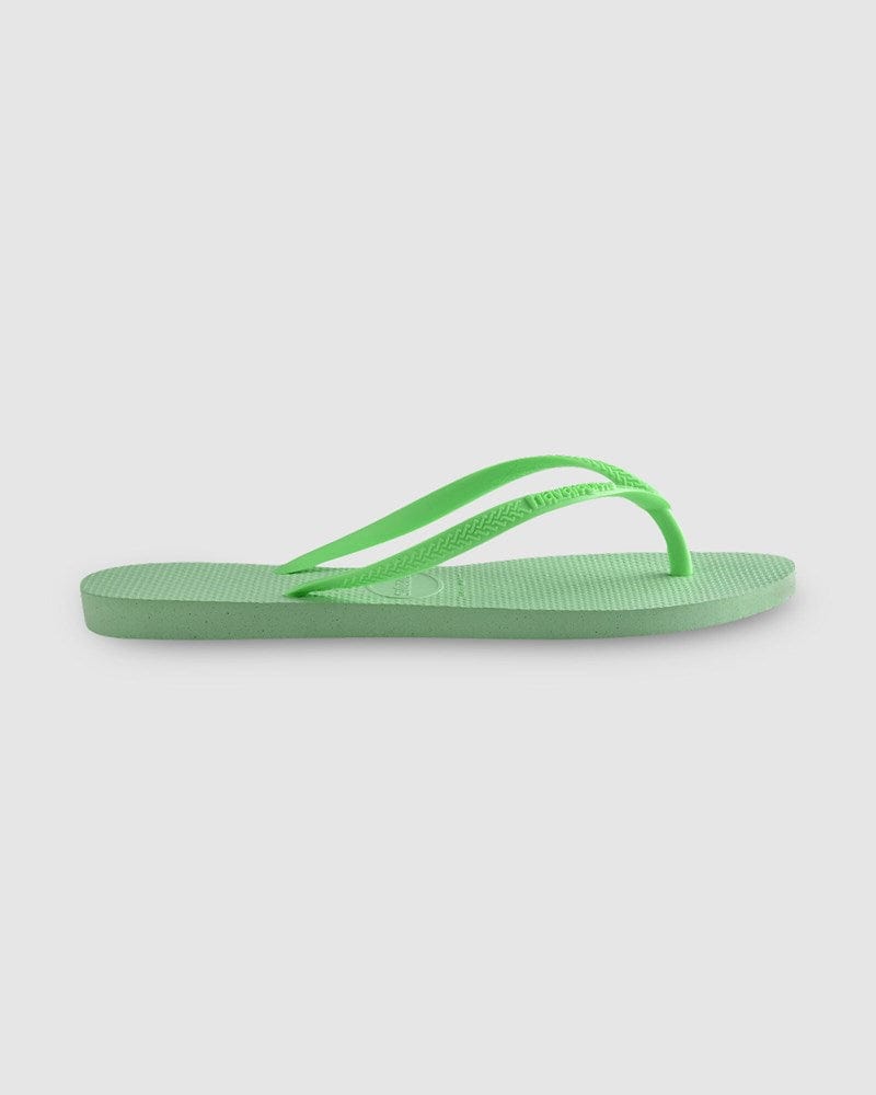 Load image into Gallery viewer, Havaianas Womens Slim Basic Green Garden
